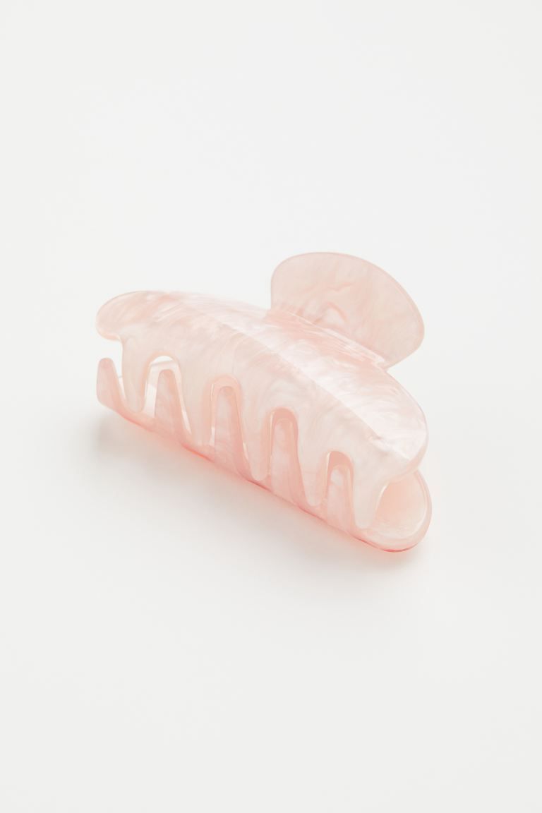 Plastic hair claw.Weight23 gCompositionAcrylic 98%, Steel 2%Art. No.1092058002 | H&M (US + CA)