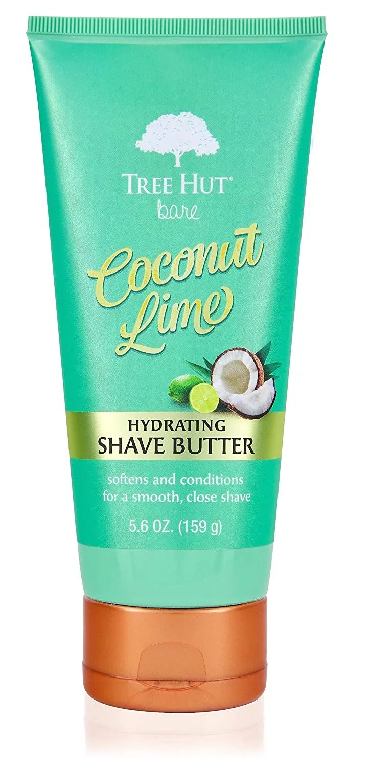 Tree Hut Bare Coconut Lime Hydrating Shave Butter, 5 oz, for Soft, Smooth, Bare Skin | Walmart (US)