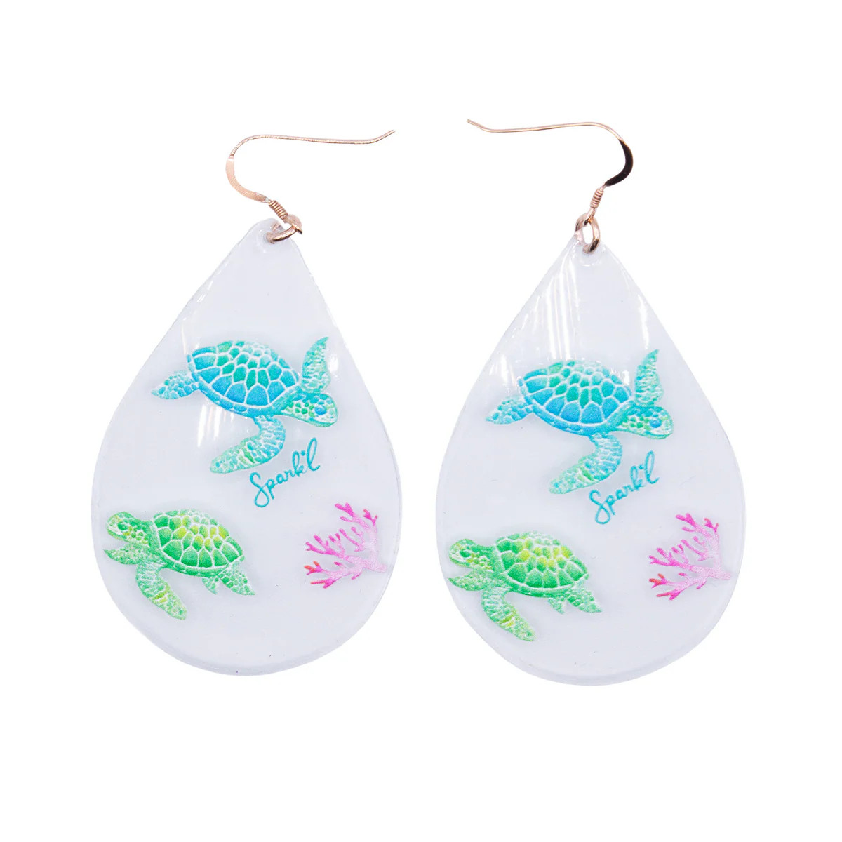 Limited Edition - "Marina" Waterproof Teardrop Earrings | Sparkl
