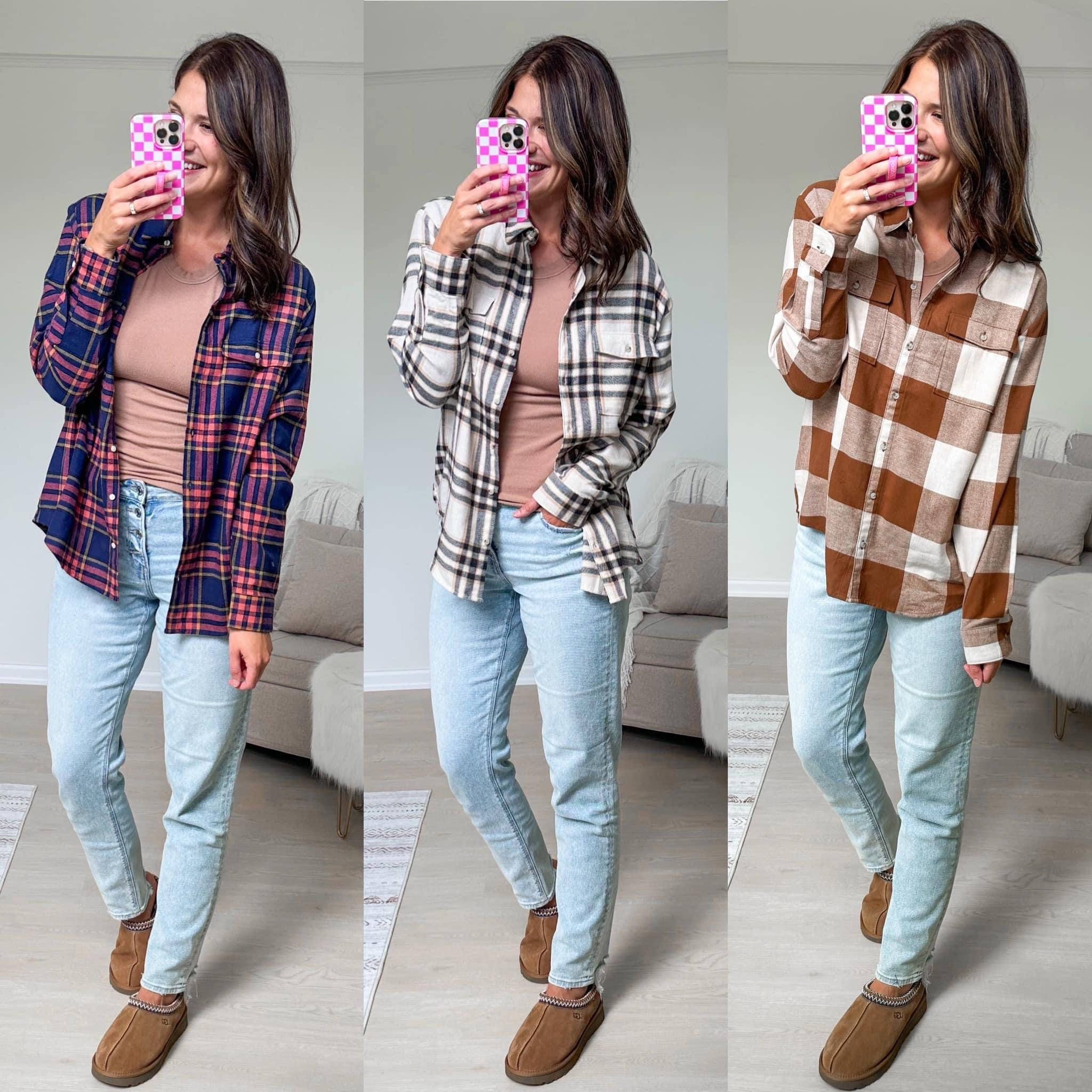 My favorite flannels that come in TALL sizing are on sale for $14! 

#LTKFindsUnder50 #LTKSaleAlert #LTKSeasonal