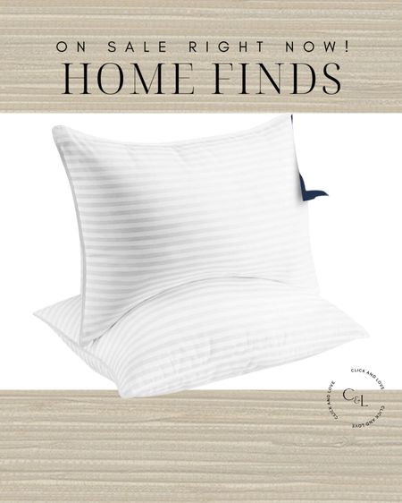 Home sale find 🖤 these hotel quality pillows are so good! On sale now! 

Pillows, standard pillow, bed pillow, bedding, primary bedroom, guest room, Modern home decor, traditional home decor, budget friendly home decor, Interior design, look for less, designer inspired, Amazon, Amazon home, Amazon must haves, Amazon finds, amazon favorites, Amazon home decor #amazon #amazonhome



#LTKfindsunder50 #LTKhome #LTKsalealert
