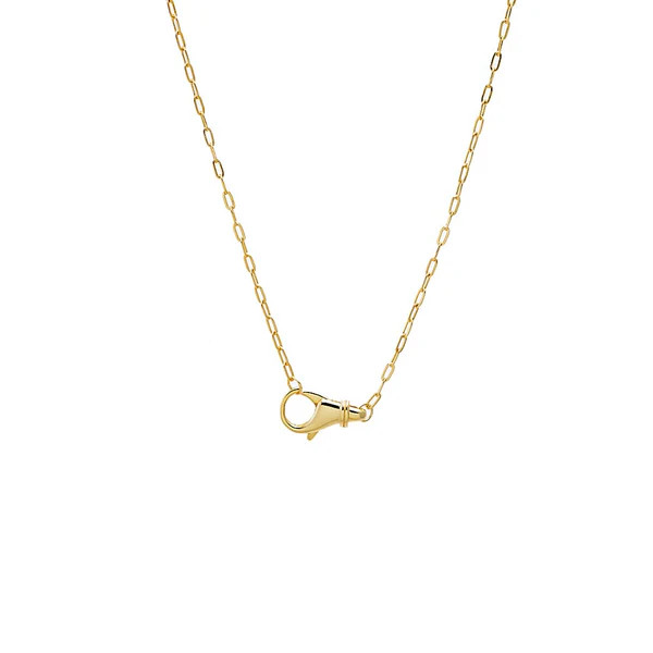 Solid Clasp Chain Necklace | Adina Eden