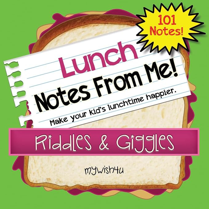 101 Tear-Off Lunch Box Notes for Kids, Riddles & Giggles, Fun & Educational, Motivational, Thinki... | Amazon (US)