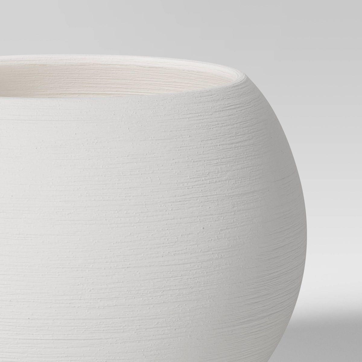 Small Ceramic Textured Planter White - Threshold™ | Target