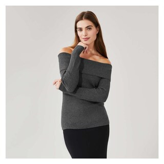 Off-The-Shoulder Pullover | Joe Fresh