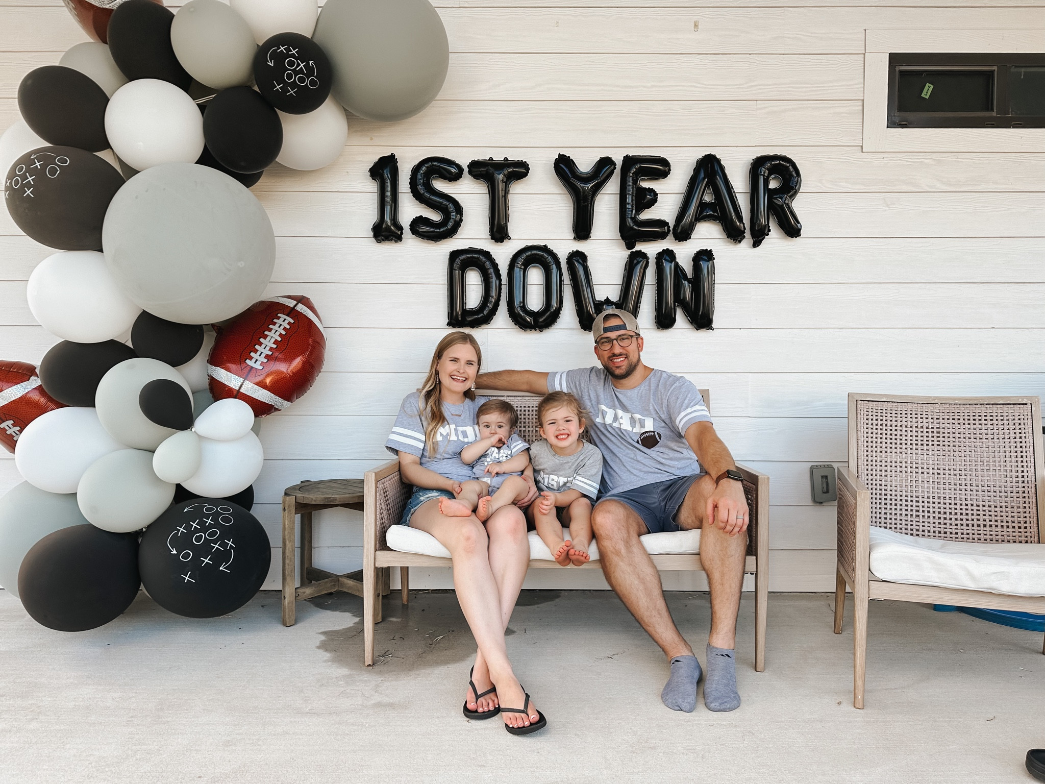 First Year Down birthday party 🏈🖤

#LTKparties #LTKfamily #LTKkids