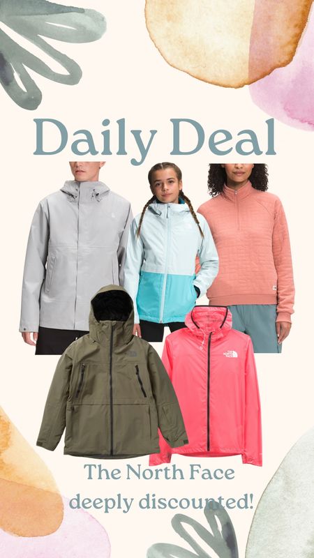 Deal of the day is The North Face for men, women, and even kids! Deep discounts and free shipping at $89!!

#LTKfamily #LTKsalealert #LTKFind