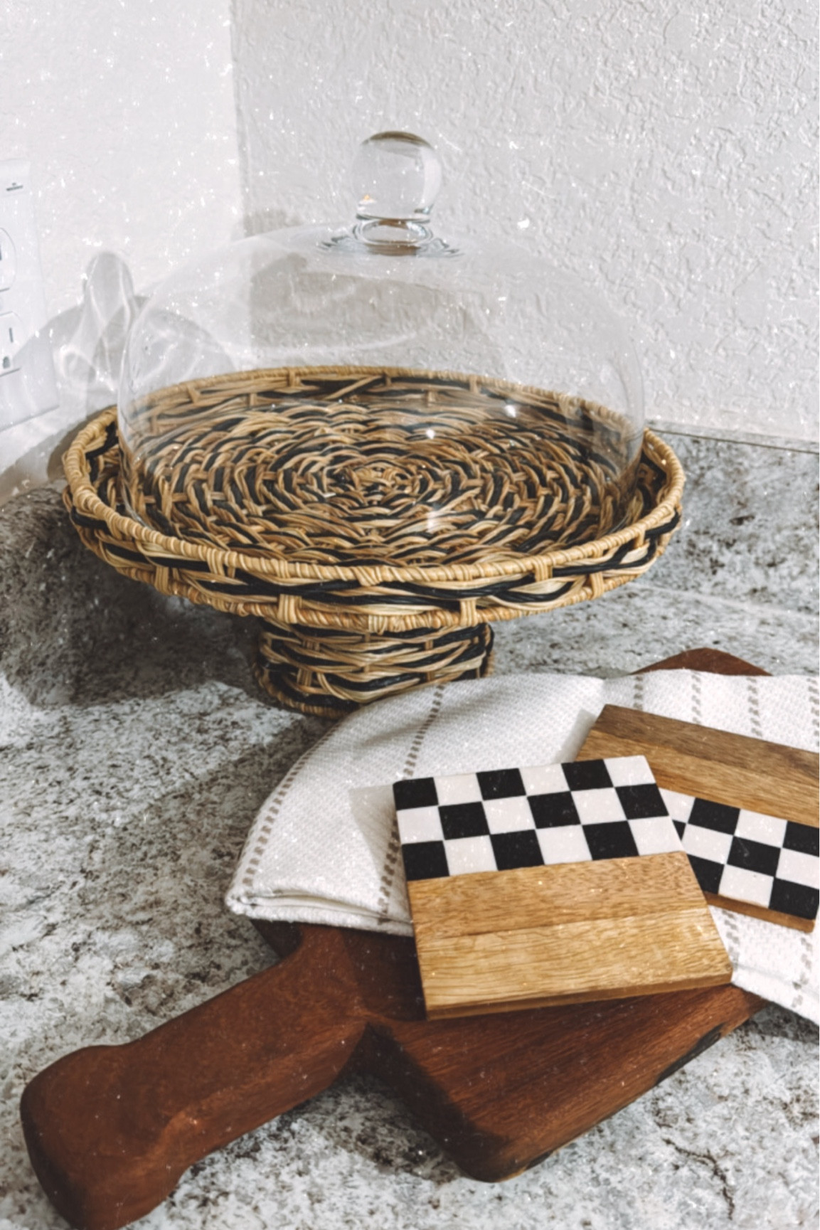 Found this cute wicker cake stand at Walmart! ✨

#LTKHome