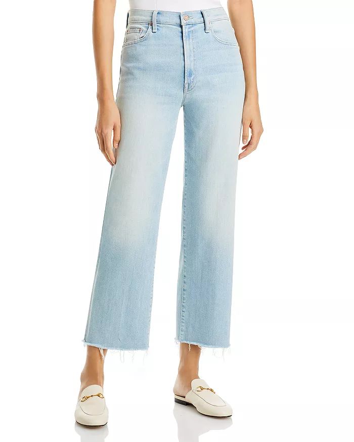 The Rambler High Rise Ankle Straight Leg Jeans in Chill Pill | Bloomingdale's (US)