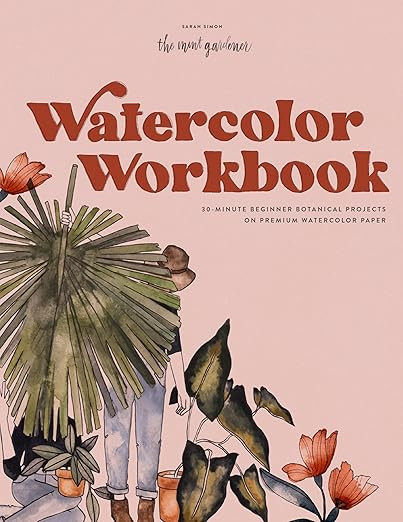 Watercolor Workbook: 25 Beginner Botanical Projects on Premium Watercolor Paper (Watercolor Workb... | Amazon (US)