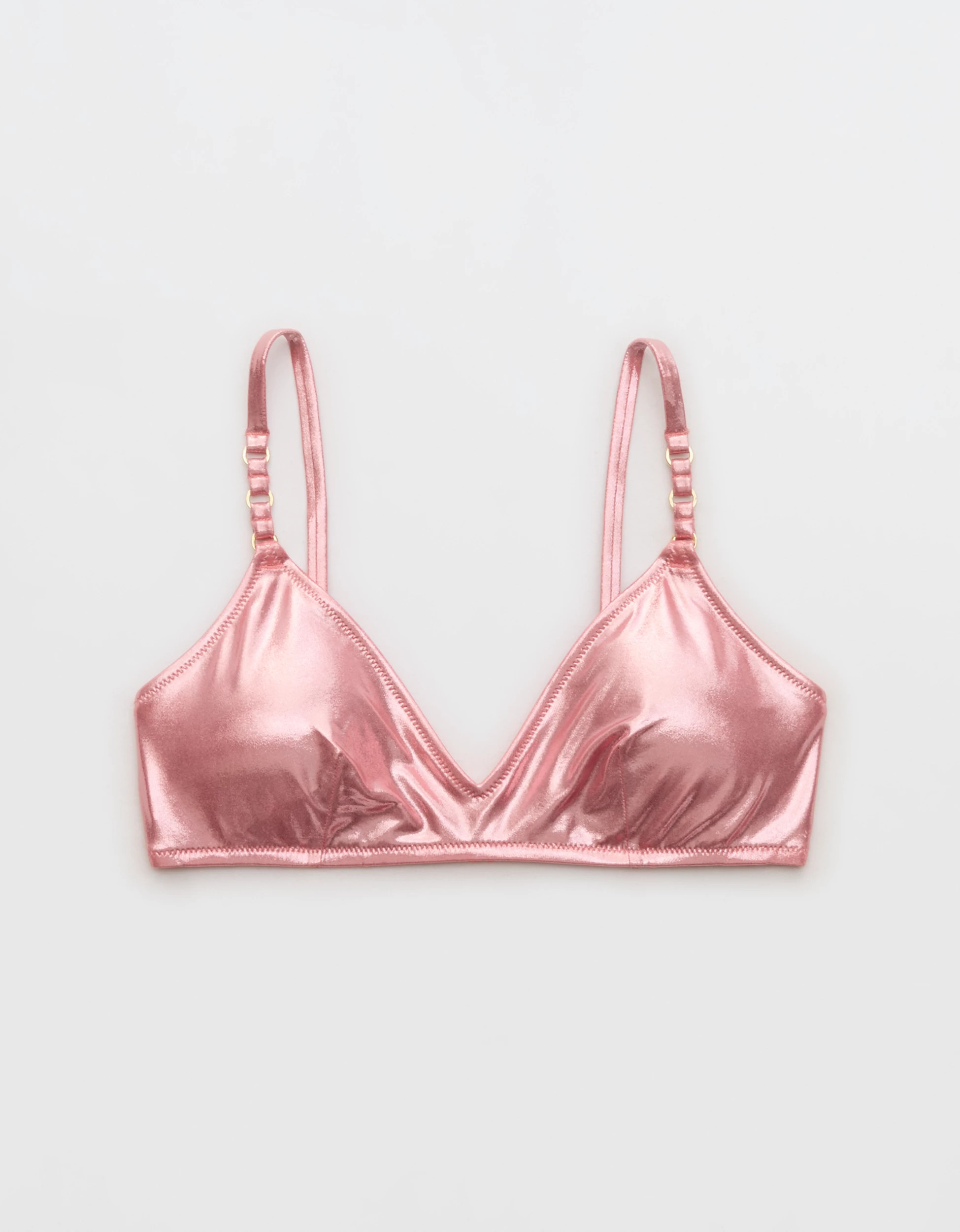 Aerie Skinny Strap Voop Bikini Top | Aerie