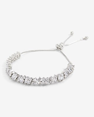 Mixed Crystal Baguette Bracelet | Express