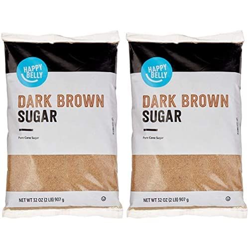 Amazon Brand - Happy Belly Dark Brown Sugar, 2lb (Pack of 2) | Amazon (US)