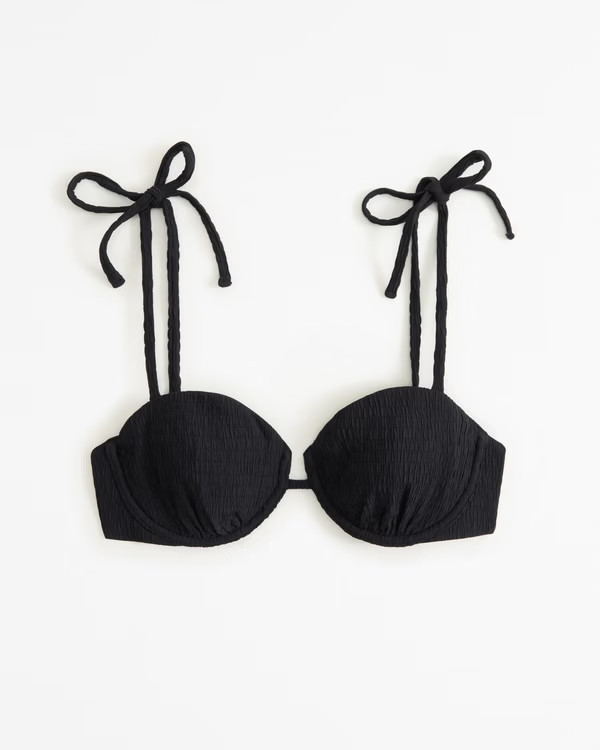 Tie-Strap Underwire Bikini Top | Abercrombie & Fitch (US)