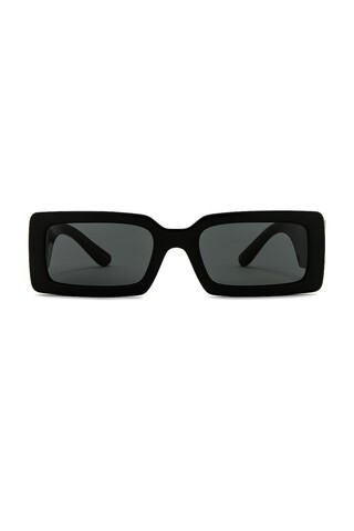 Dolce & Gabbana Rectangle Sunglasses in Black from Revolve.com | Revolve Clothing (Global)