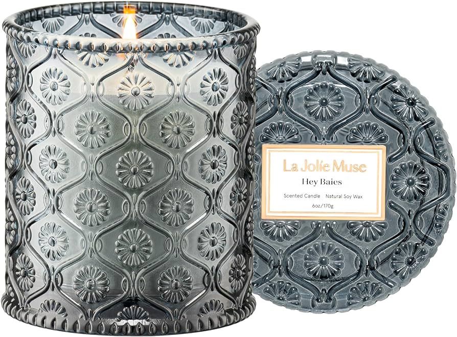 LA JOLIE MUSE Berry Candle, Hey Baies Candle, Fruit Scented Candles, Candles Gifts, Natural Soy C... | Amazon (US)