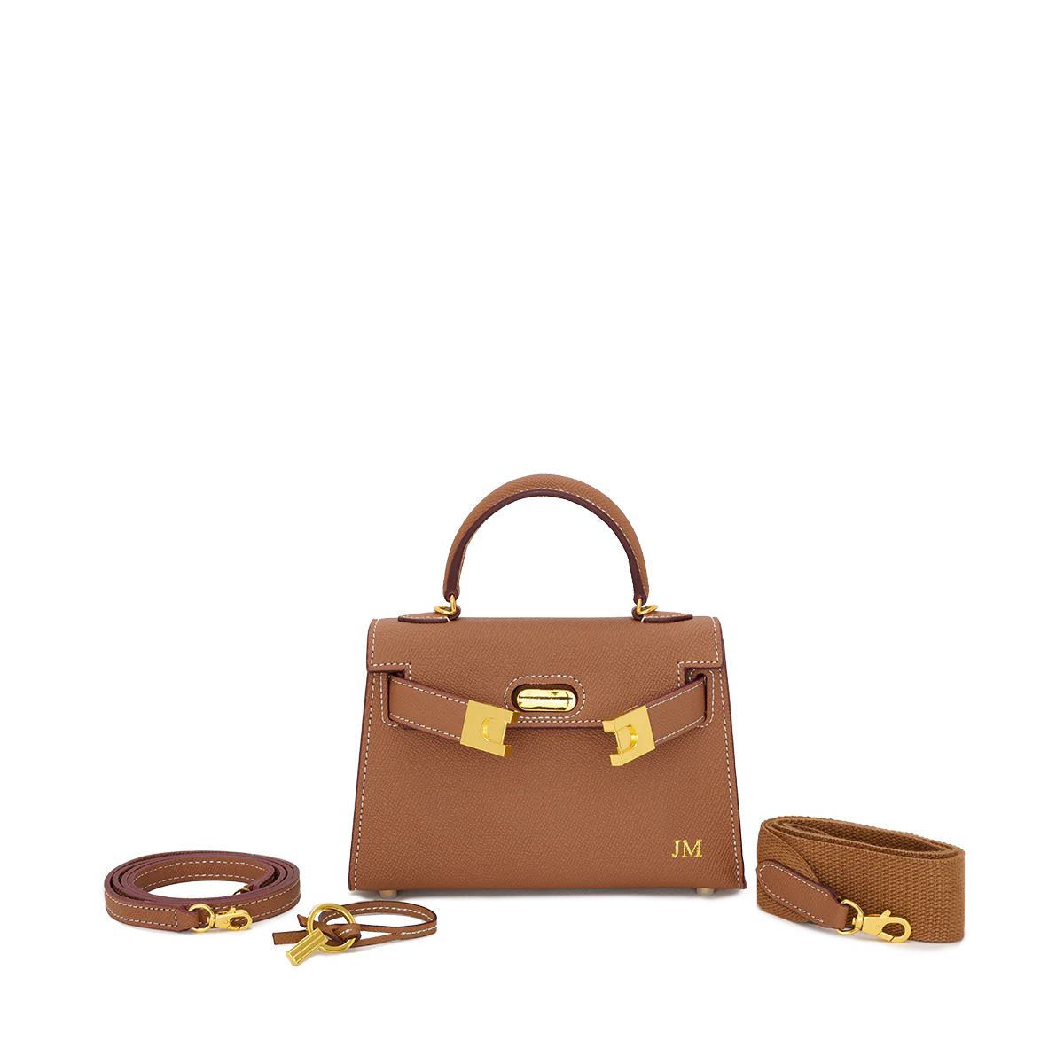 Lily and Bean Evie Leather Bag Tan | Lily and Bean