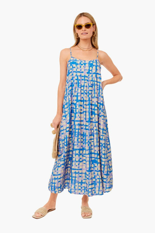 Blue Cobblestone Rivers Dress | Tuckernuck (US)