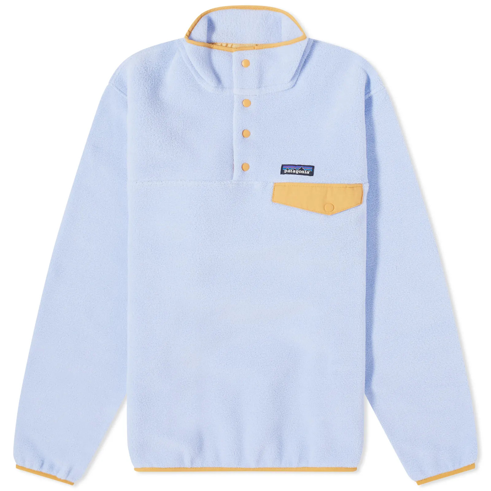 Patagonia LW Synch Snap-T Pullover Pale Periwinkle | END. | End Clothing (US & RoW)