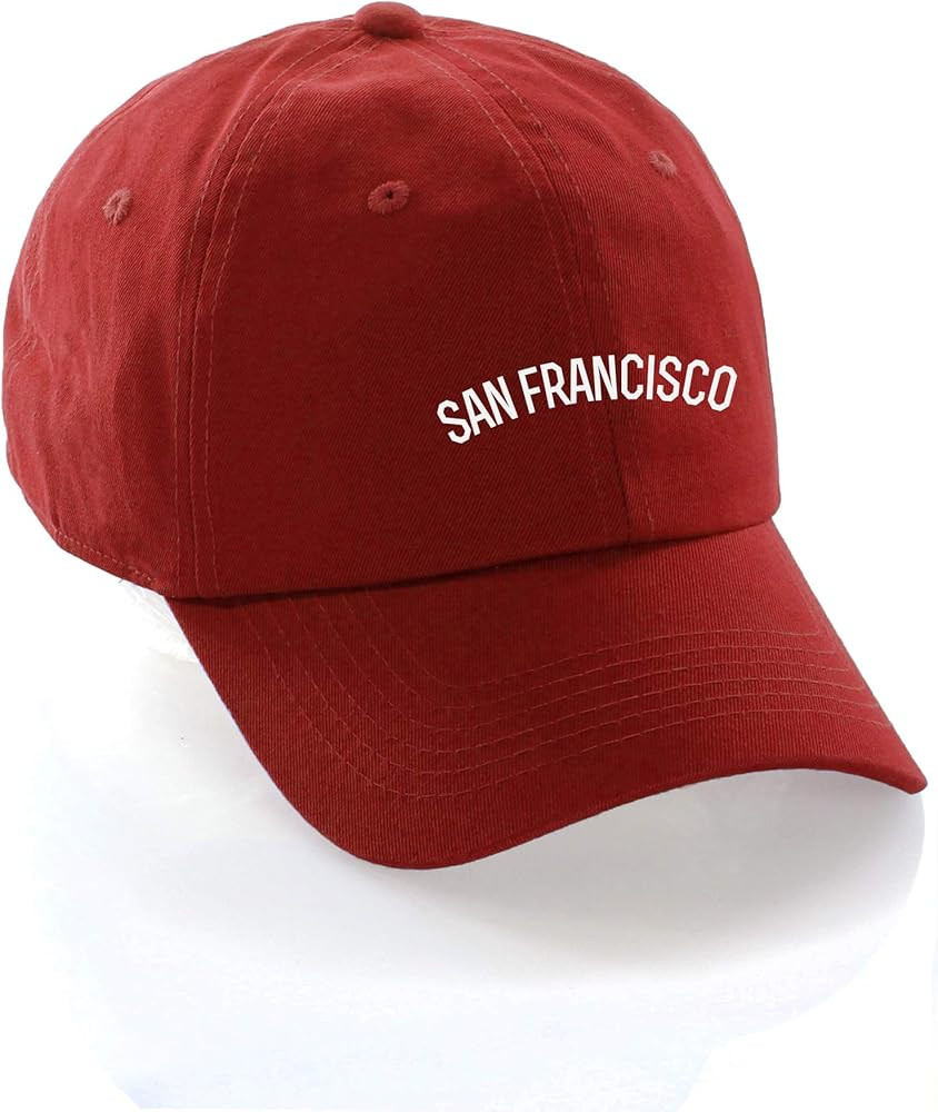 Daxton USA Cities Baseball Dad Hat Cap Cotton Unstructure Low Profile Strapback | Amazon (US)