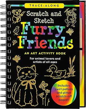 Scratch and Sketch Furry Friends: An Art Activity Book for Animal Lovers and Artists of All Ages ... | Amazon (US)