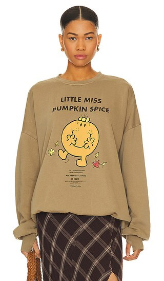 Little Miss Pumpkin Spice Jumper in Camel Gold | Revolve Clothing (Global)