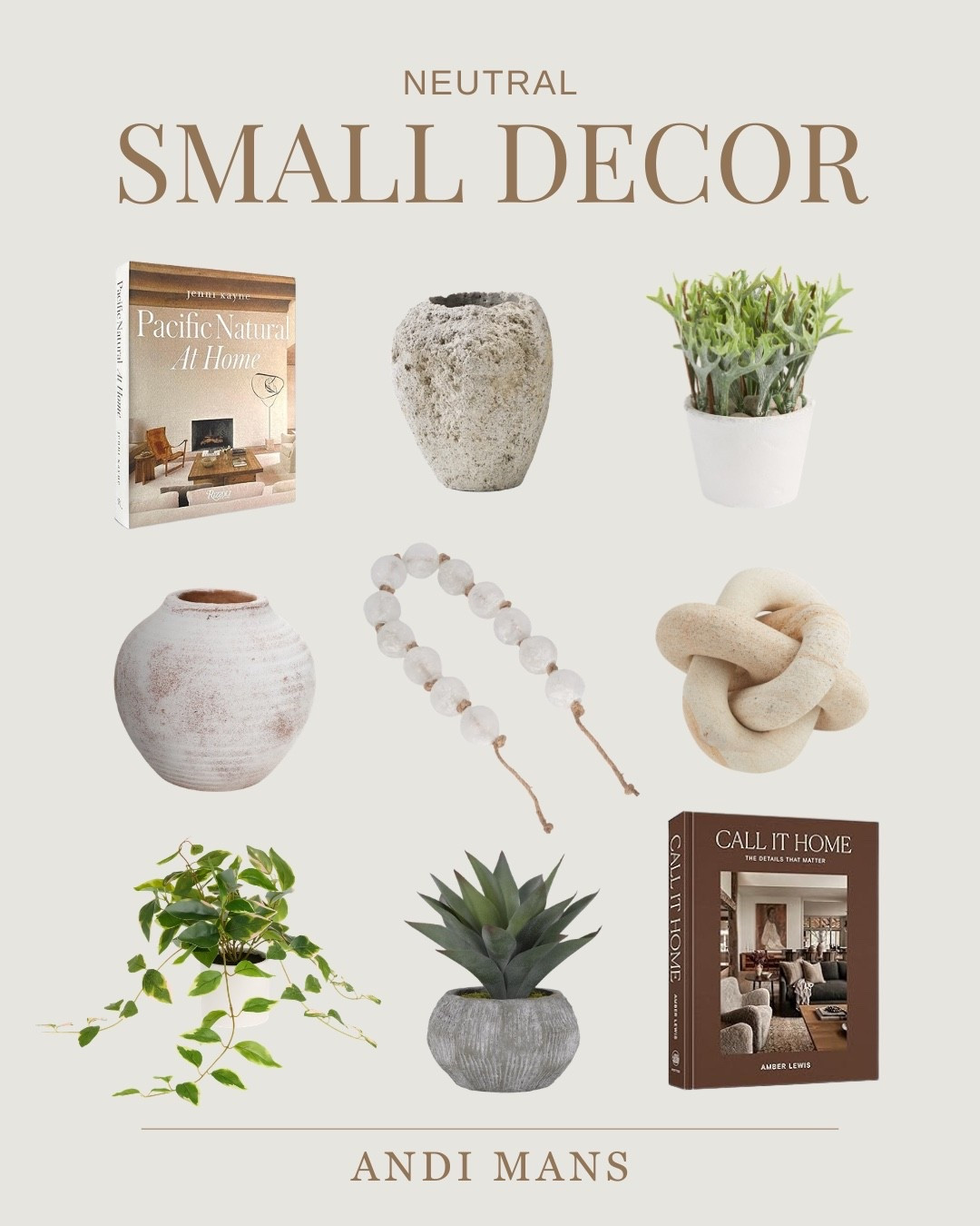 Earthy & neutral home decor finds for your styling your open shelves in your living room.

#LTKHome #LTKSeasonal #LTKSaleAlert