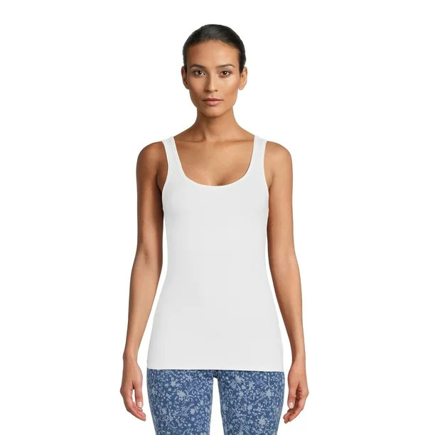 Time and Tru Women's Rib Tank Top | Walmart (US)