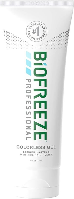 Biofreeze Professional Pain Relief Gel, 4 oz. Tube | Amazon (US)