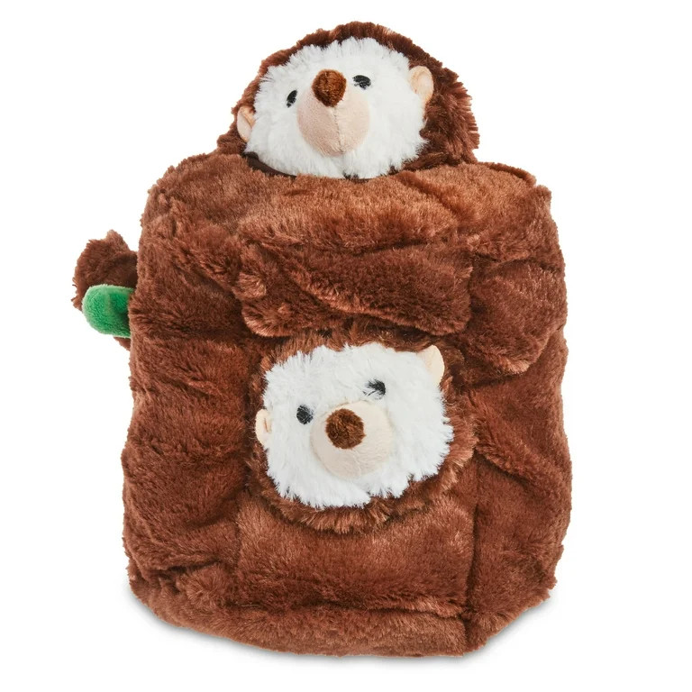 Vibrant Life Cozy Buddy Hide-and-Seek Plush Dog Toy, Hedgehogs | Walmart (US)