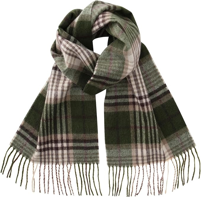CALVIN & OLIVIA Ultra-Soft Cashmere Feel Scarf Winter Holiday Gift for Men & Women | Amazon (US)