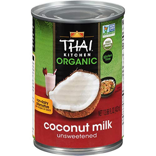 Thai Kitchen Organic Unsweetened Coconut Milk, 13.66 fl oz (Pack of 12) | Amazon (US)