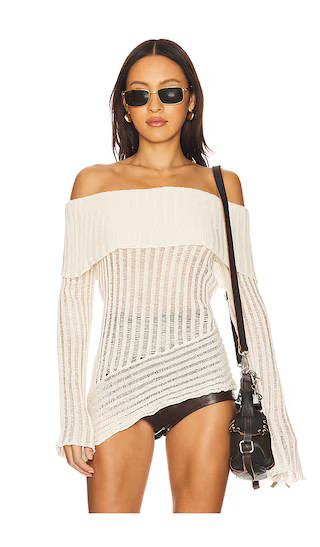Tawny Sweater in Ivory | Revolve Clothing (Global)