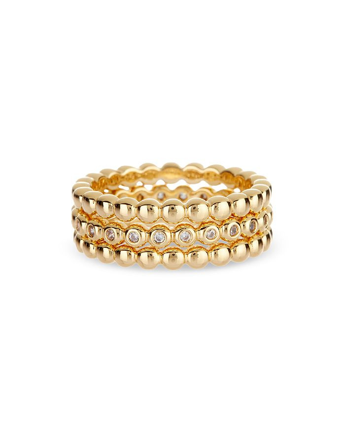 Luv Aj Pav&eacute; & Bead Stack Rings, Set of 3 Back to Results -  Jewelry & Accessories - Bloomi... | Bloomingdale's (US)