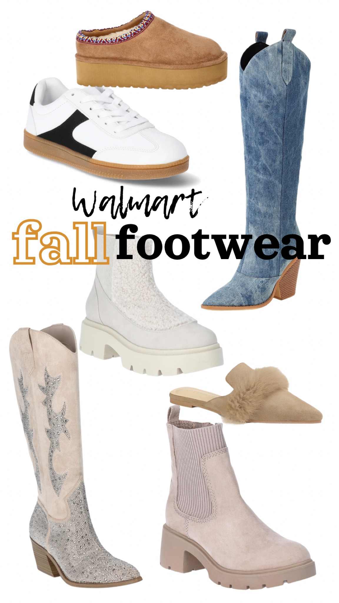 Trending fall footwear! 

@walmartfashion #walmartpartner #WalmartFashion

#LTKStyleTip