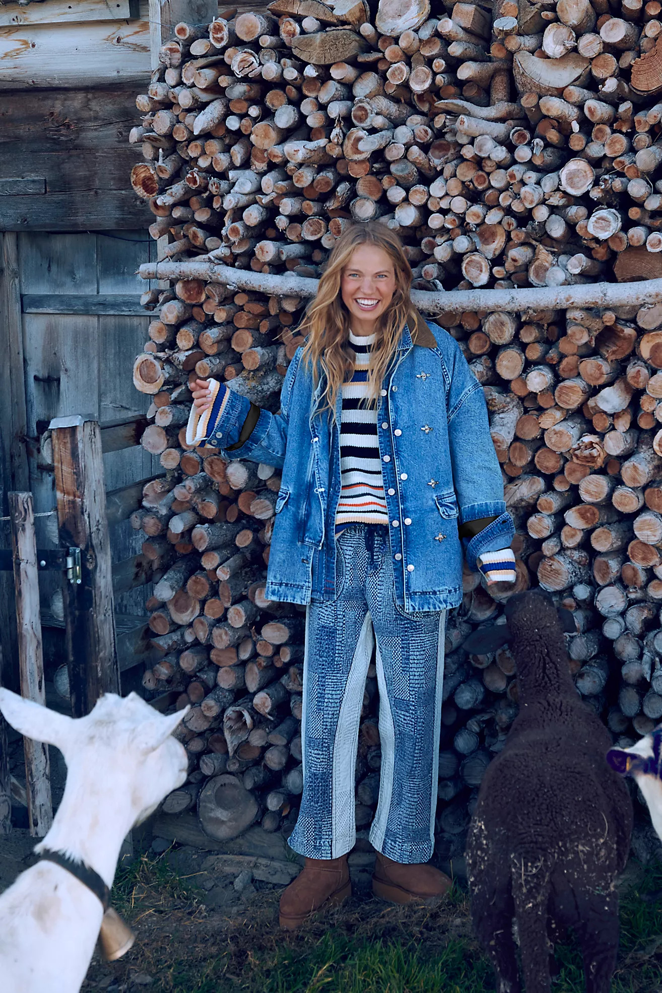We The Free Denim Barn Coat | Free People (Global - UK&FR Excluded)