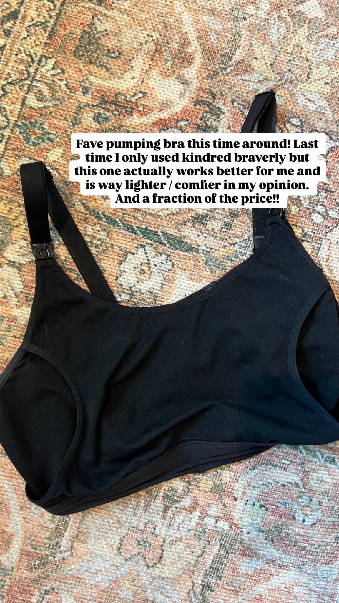 Favorite pumping bra! 

Momcozy / pumping bra / pumping mom / pumping must haves / post Partum mom / post Partum essentials 

#LTKBaby #LTKBump