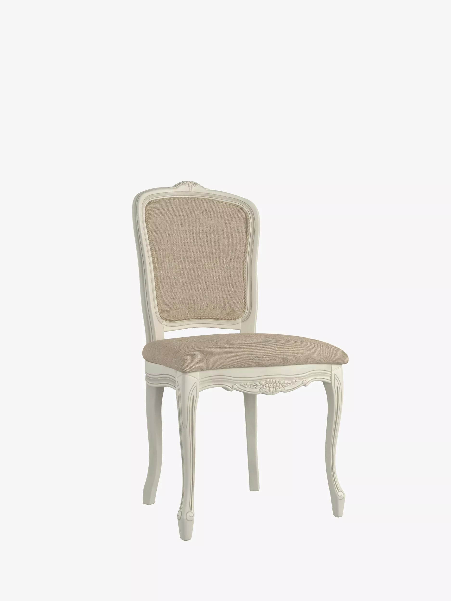 Laura Ashley Provencale Dining Chairs, Set of 2, Ivory | John Lewis (UK)