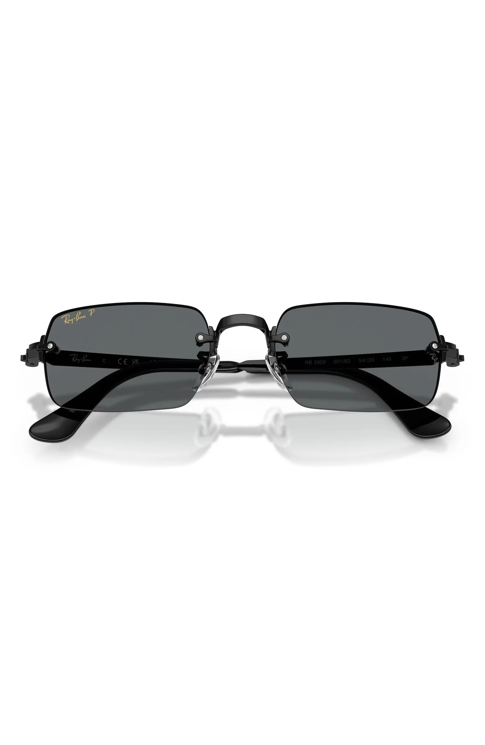 54mm Polarized Oval Sunglasses | Nordstrom