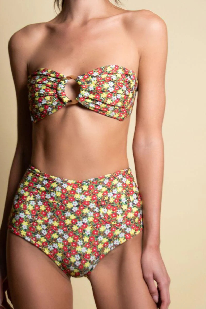 Sienna Floral Polly Bikini Bottom | Montce