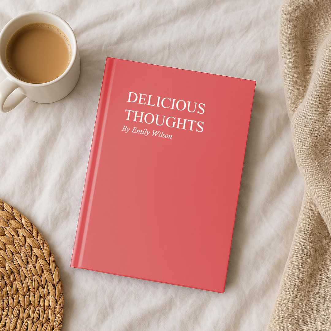 Delicious Thoughts Recipe Journal | Personalized Cooking Notebook | Custom Kitchen Gift for Food ... | Etsy (US)