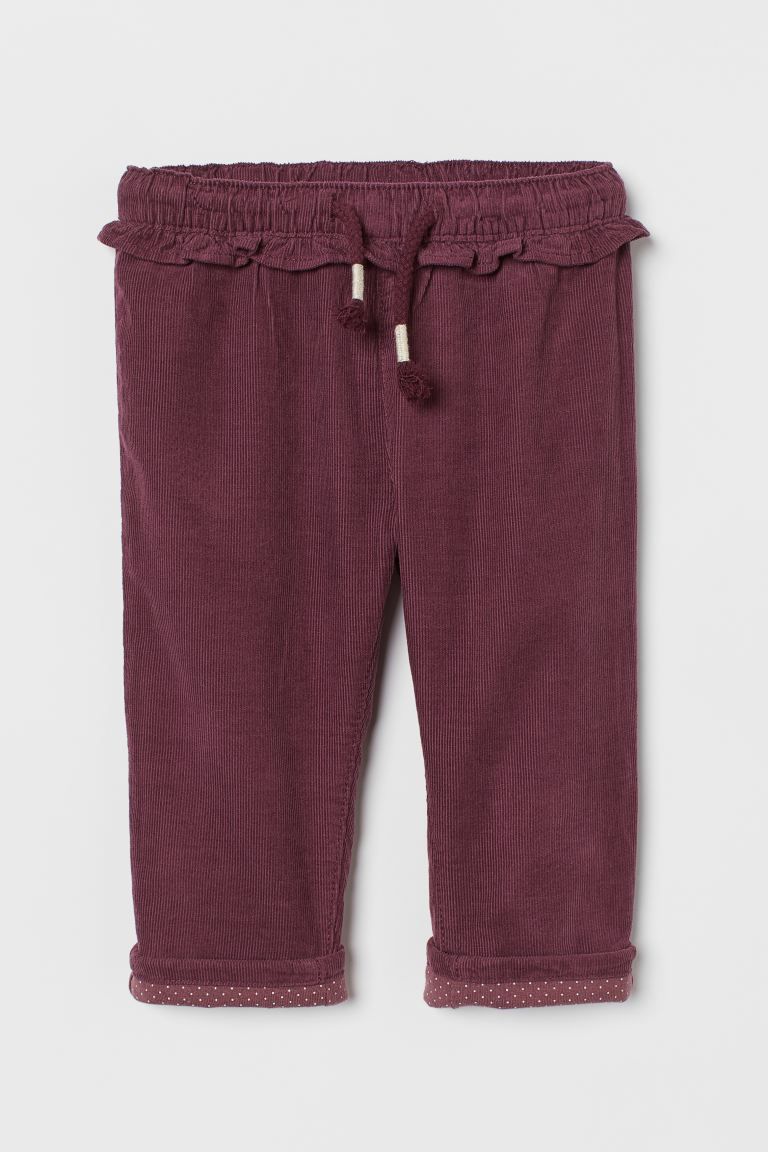 Lined Corduroy Pants | H&M (US)