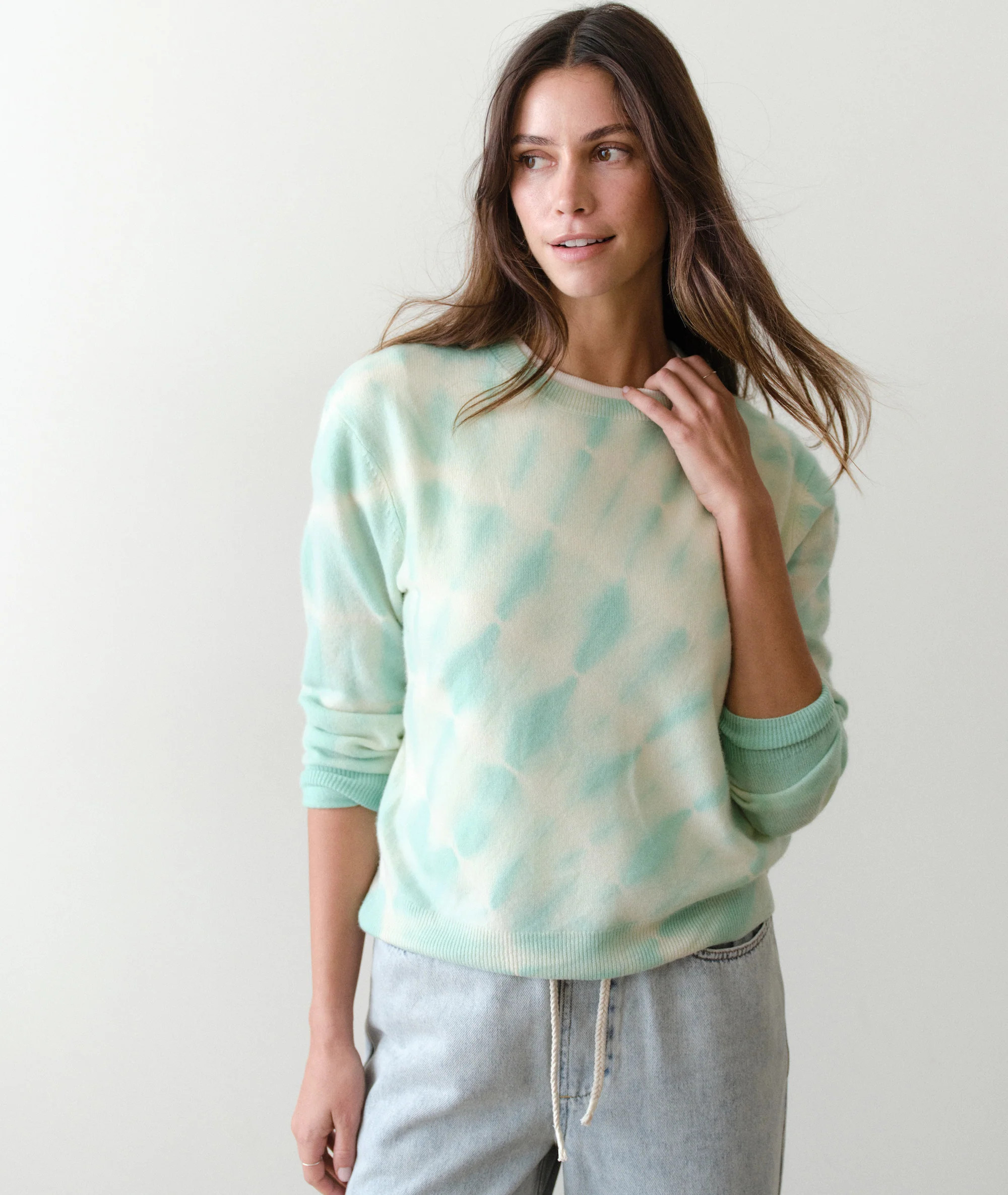 Harper Cashmere Tie Dye Sweater | Marine Layer