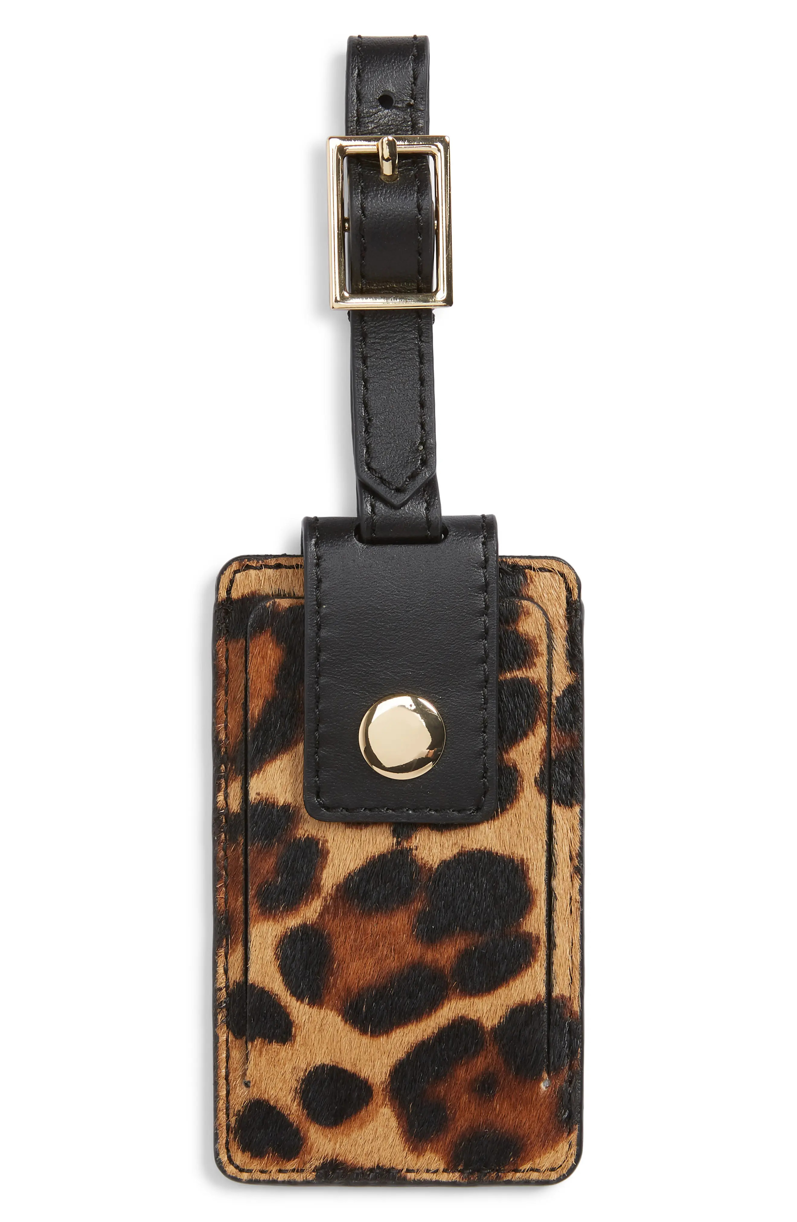 J.Crew Genuine Calf Hair Luggage Tag | Nordstrom
