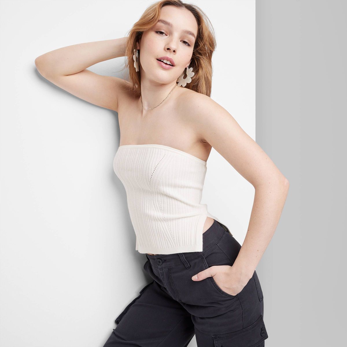 Women's Sweater Tube Top - Wild Fable™ | Target