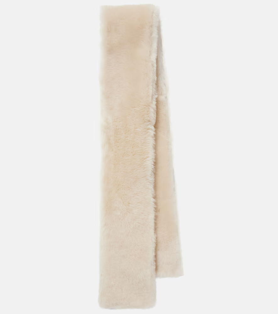 Toteme Shearling scarf | Mytheresa (INTL)