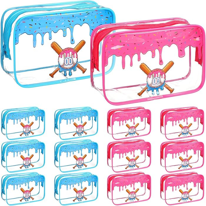 Tallew 12 Pcs Ice Cream Drip Baseball Bags for Snacks 7 x 4.7 x 2.4'' Baseball Snack Bags Sport P... | Amazon (US)