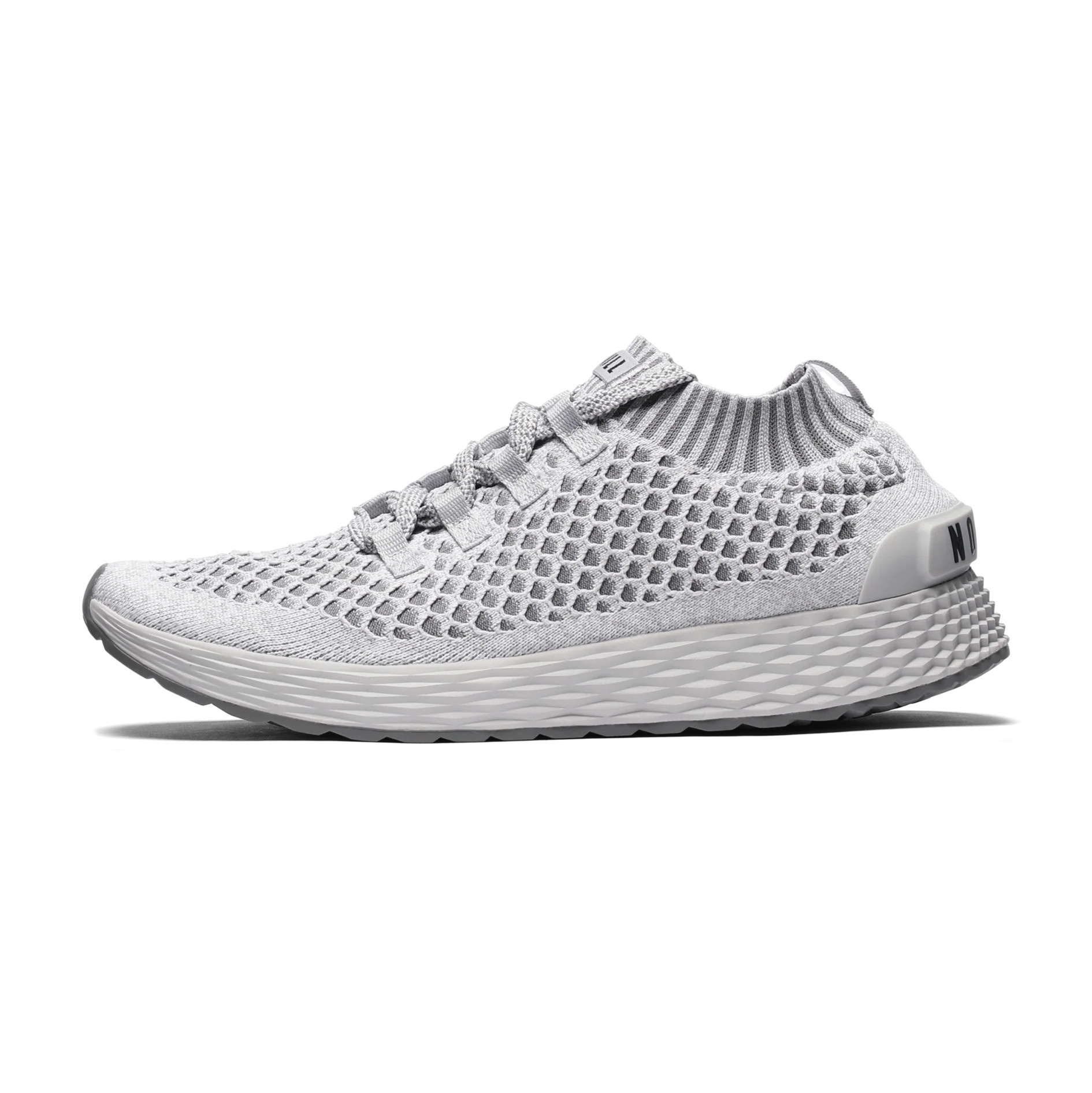 Women's Cool Grey Allday Knit Shoes | NOBULL | NOBULL