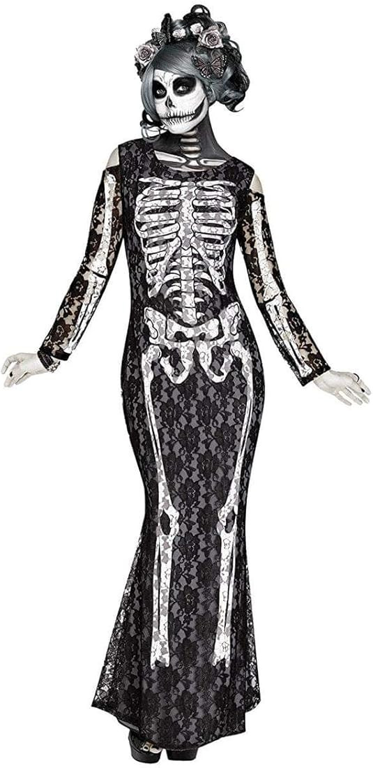 Fun World Lacy Bones Adult Costume- | Amazon (US)