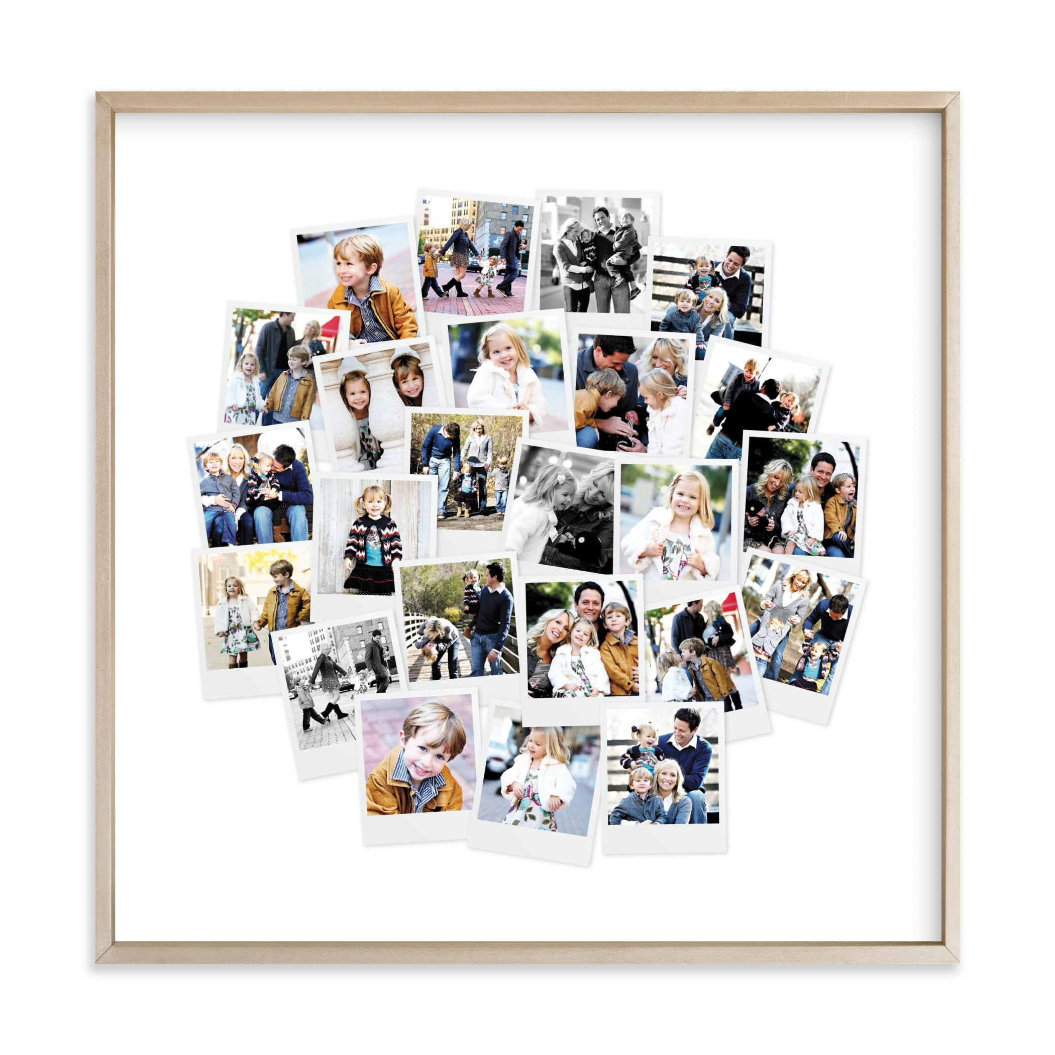 Circle Snapshot Mix® Photo Art | Minted